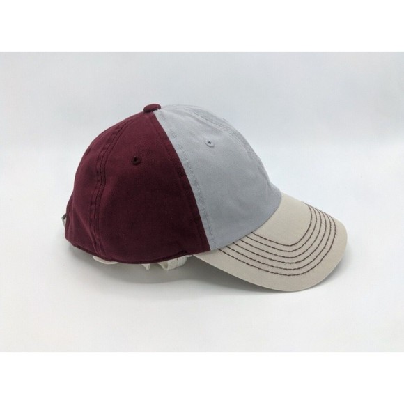 MN Gophers Hat NCAA Adjustable buckle Gray Red Mascot Goldy Embroidered Logo - Picture 3 of 12